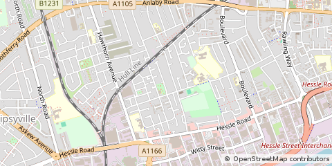 Map of Hull