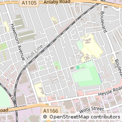 Map of Hull