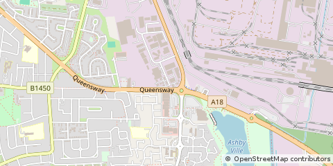 Map of Scunthorpe, North Lincolnshire