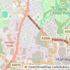 Map of Stoke-on-Trent