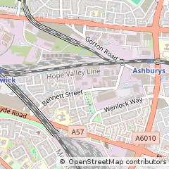 Map of Manchester