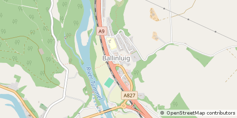 Map of Pitlochry