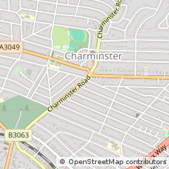 Map of Bournemouth, Dorset