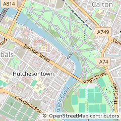 Map of Glasgow