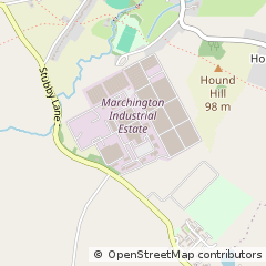 Map of Uttoxeter
