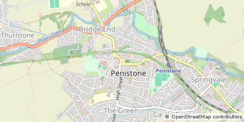 Map of Sheffield