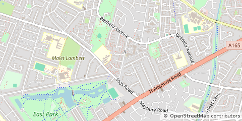 Map of Hull