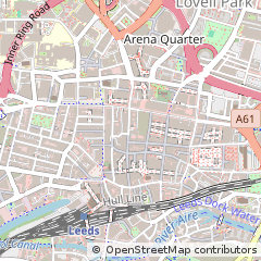 Map of Leeds