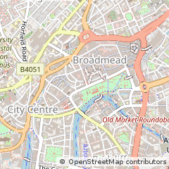 Map of Bristol