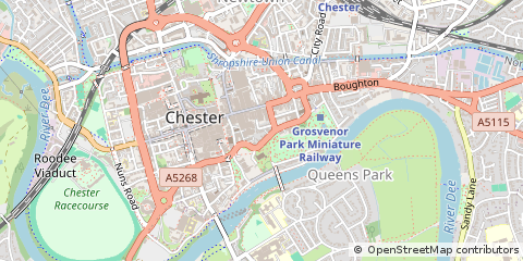 Map of Chester