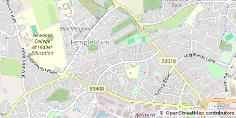 Map of Bracknell, Berkshire