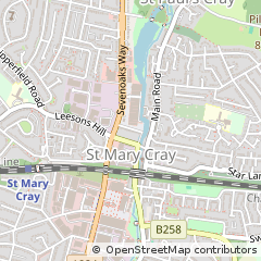 Map of Orpington