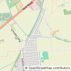 Map of Leeds, West Yorkshire