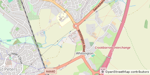 Map of Worcester