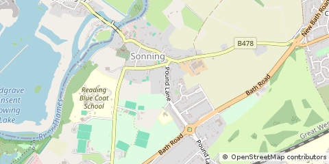 Map of Reading