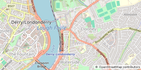 Map of Londonderry