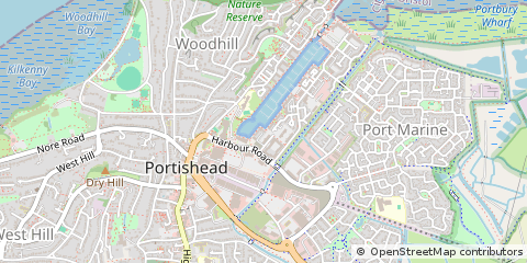 Map of Portishead, Bristol