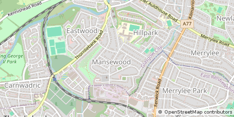 Map of Glasgow