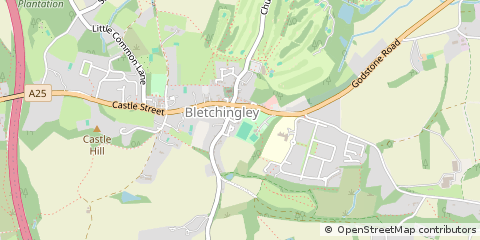 Map of Redhill