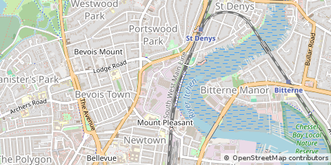 Map of Southampton