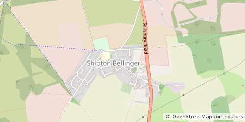 Map of Shipton Bellinger