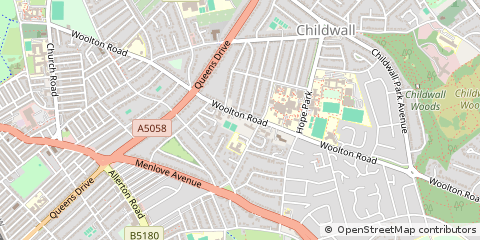 Map of Liverpool