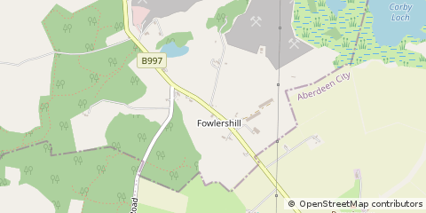 Map of Aberdeen