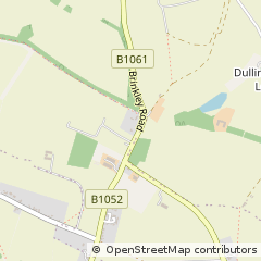 Map of Burrough Green, Newmarket, Suffolk
