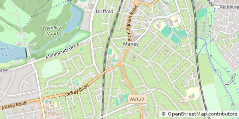 Map of Sutton Coldfield