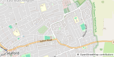 Map of Seaford
