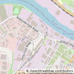 Map of Middlesbrough