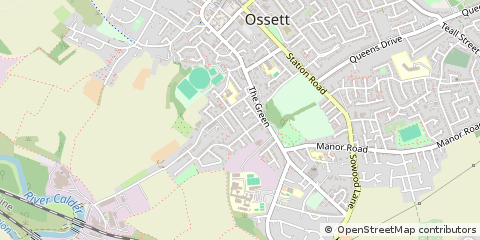 Map of Ossett