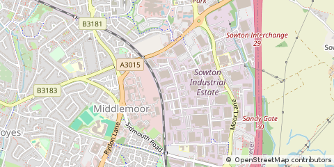 Map of Exeter