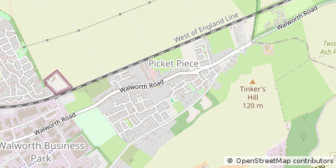 Map of Andover