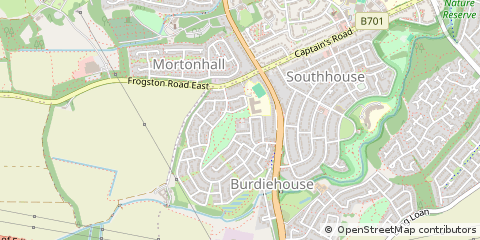 Map of Edinburgh, Midlothian