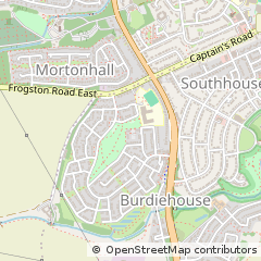 Map of Edinburgh, Midlothian