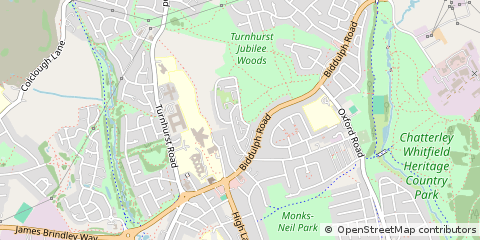Map of Stoke-on-Trent