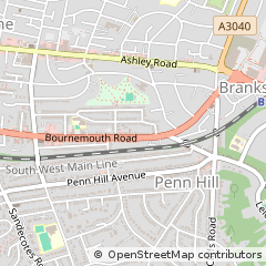 Map of Poole