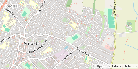 Map of Nottingham