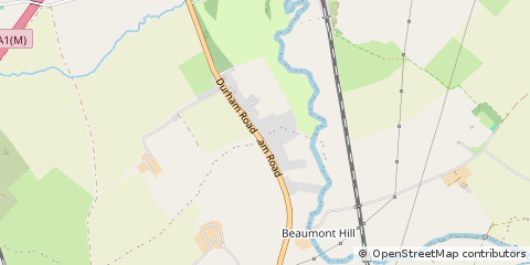 Map of Darlington