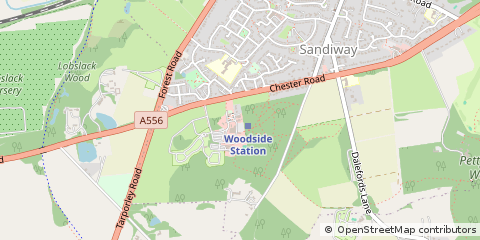 Map of Northwich, Cheshire