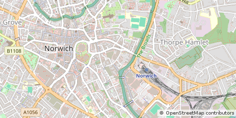 Map of Norwich