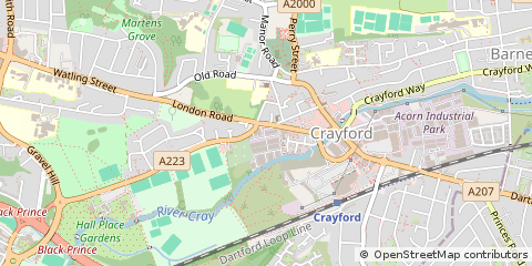 Map of Dartford