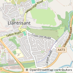 Map of Llantrisant