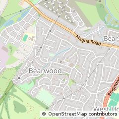 Map of Bournemouth, Dorset