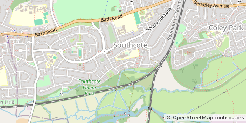 Map of Reading