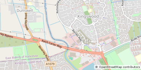 Map of Hull