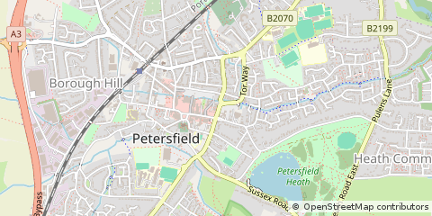 Map of Petersfield