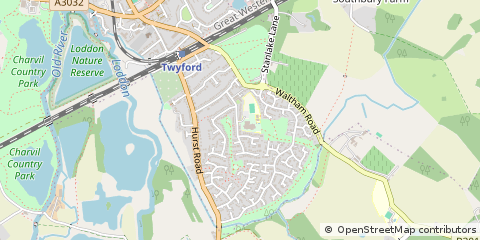 Map of Reading