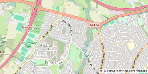 Map of Bristol